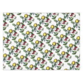 Citron et cerises, nappe botanique (Devant (Horizontal))