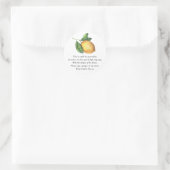 Citron - Étiquette de bougie de prière (Sac)