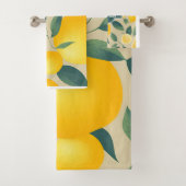 Citron géométrique coloré Motif personnalisé (En situation)