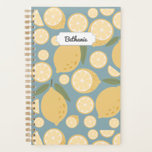 Citron jaune personnalisable Motif sans couture