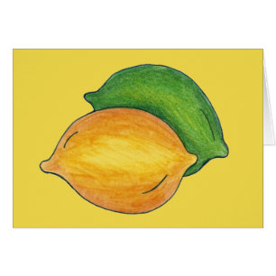 Citron jaune vert citron Cuisine de fruits