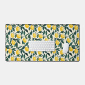 Citron jaune vif à motif (Clavier et souris)