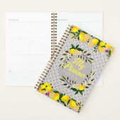 Citron Jours Motif Gris (Devant avec enveloppe)