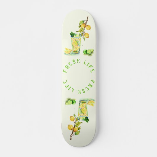 Citron jus Boire Lemonade Skateboard (Devant)