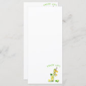 Citron Jus Cool Boire la soirée d'été Menu (Devant / Derrière)