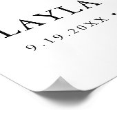 CITRON Lemon Geslacht onthullen Welkom 18x24 Poster (Hoek)