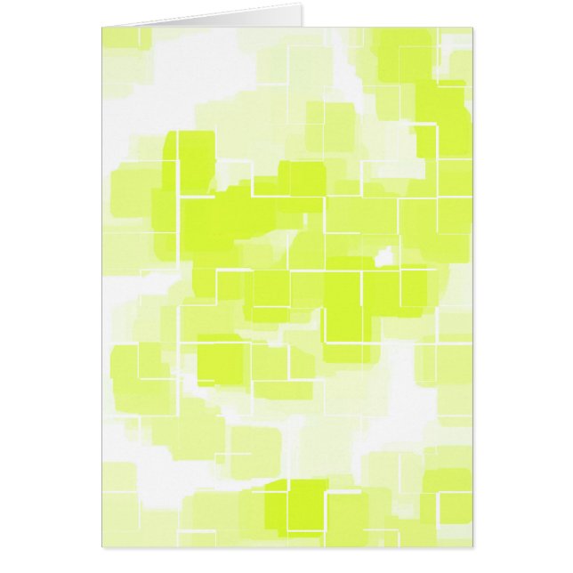 "Citron meringue" Art géométrique (Devant)