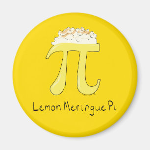 Citron Meringue Pi Cute Math Pi Day Magnet