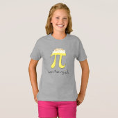 Citron meringue Pi mignonne Math T-shirt fille de (Devant entier)