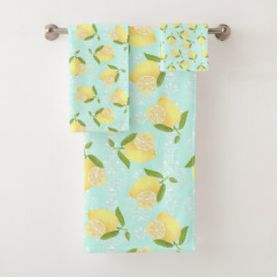 Citron Motif Aimer Bleu