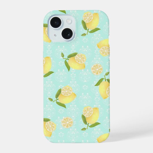Citron Motif bleu (Verso)