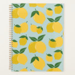 Citron Motif Fruit Rétro Jaune Sur Vert<br><div class="desc">Retro Fruit Print - Motif citron - Jaune sur vert.</div>