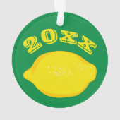 Citron personnalisable (dos)