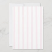 Citron rose Italie Ciao Baby shower Invitation (Dos)