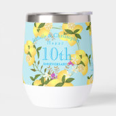 Citron Squeeze Mariage Anniversaire bleu (Gauche)