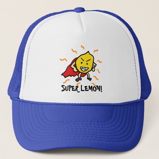 Citron superbe ! casquette de camionneur (Devant)
