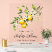 Citron Thématique 30e anniversaire de fête Bienven (Mariage)