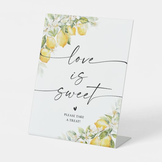 Citron vert Citrus Mariage L'amour est doux signe (Recto)