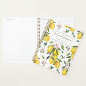 Citron Vintage et verdure (Devant avec enveloppe)