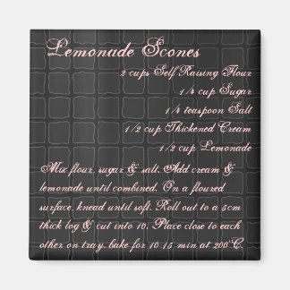 Citronade Scones Recette Aimant soie
