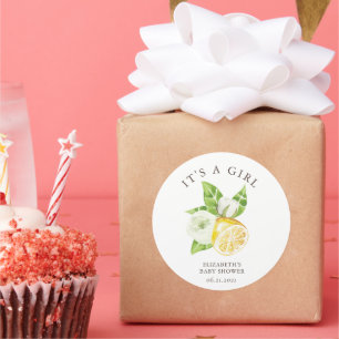 citronnier baby shower C'est un Autocollant pour f