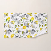 citrons aquarelle 14 (Serviette à main)