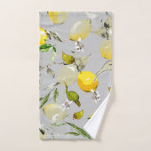 citrons aquarelle 18 (Serviette à main)