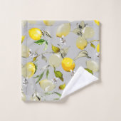 citrons aquarelle 18 (Gant de toilette)