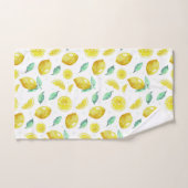 citrons aquarelles (Serviette à main)