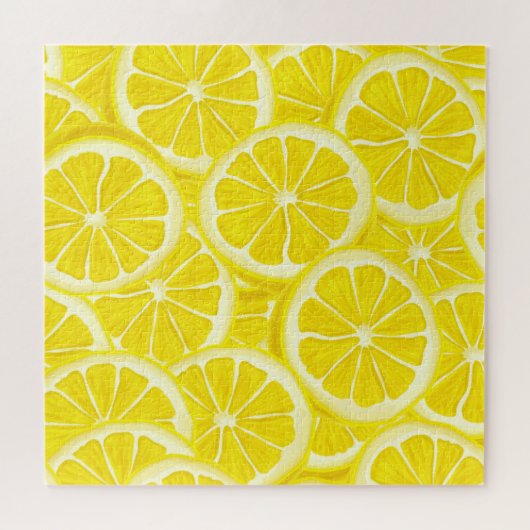 Citrons découpés Design Jigsaw Puzzle (Horizontal)