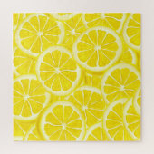 Citrons découpés Design Jigsaw Puzzle (Vertical)
