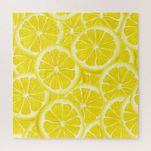 Citrons découpés Design Jigsaw Puzzle