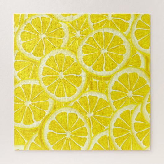 Citrons découpés Design Jigsaw Puzzle (Vertical)
