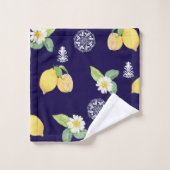 Citrons d'été (Gant de toilette)