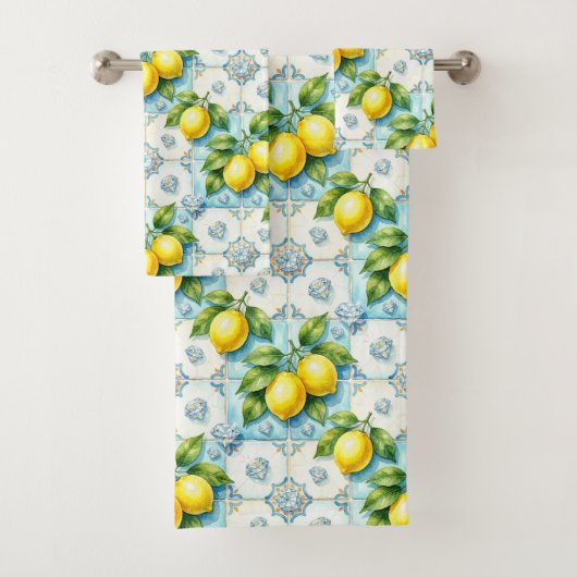 Citrons Diamants Art Déco Luxe (En situation)