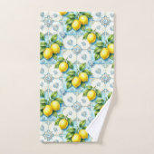 Citrons Diamants Art Déco Luxe (Serviette à main)