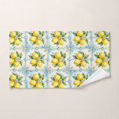 Citrons Diamants Art Déco Luxe (Serviette à main)
