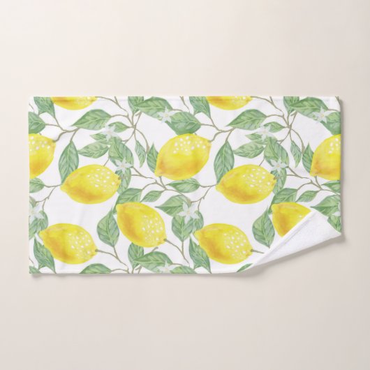 Citrons En Fleur (Serviette à main)