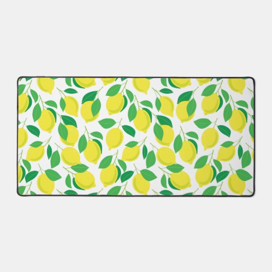 Citrons et motifs feuille (Recto)