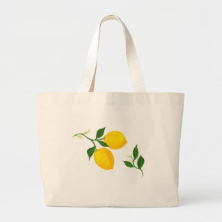 Citrons et sac fourre-tout Feuille