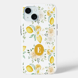citrons Eucalyptus Roses Tendre Blush Monogramme