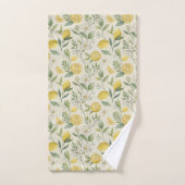 Citrons & Fleurs Ensemble de serviettes de bain Mo (Serviette à main)