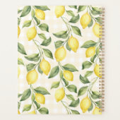 Citrons Jaunes Chic Fleurissent (Dos)