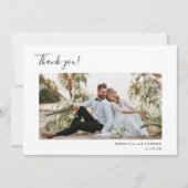 Citrons Mariage photo Merci (Devant)