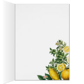 Citrons méditerranéens Carreaux portugais d'été (Intérieur (Droit))