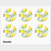 Citrons mignons et stickers Feuille (Feuille)