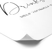 Citrons - Poster des boissons (Coin)