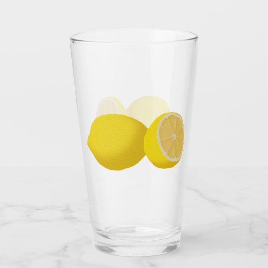 Citrons Verre à boire (Dos)