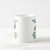 Citrons verts amusant Mug (Centre)