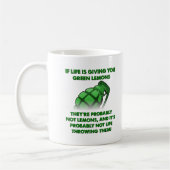 Citrons verts amusant Mug (Gauche)